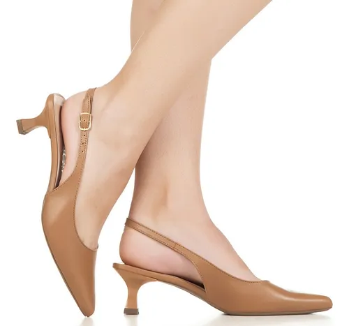 Sapato Feminino Gigil Scarpin Salto Fino Baixo Confortável