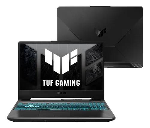 Notebook Gamer ASUS TUF Gaming A15, NVIDIA RTX 2050, AMD RYZEN 7 7435HS 3,1 GHz , 16GB RAM, 512GB SSD, Windows 11 Home, Tela 15,6