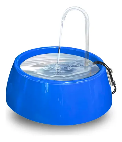 Bebedouro Fonte Little barata cães e gatos little Mec Pet pequena Cor Azul