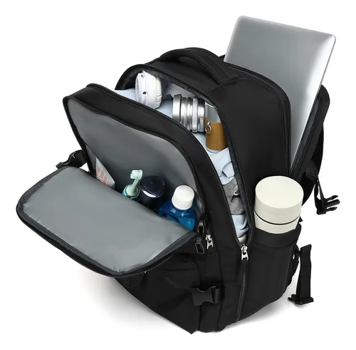 Mochila Viagem Avião Expansível Masculina Feminina Notebook
