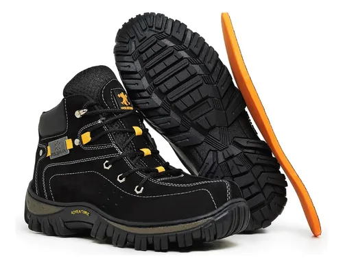 Bota Adventure Para Trabalho Coturno Tênis Palmilha Eva