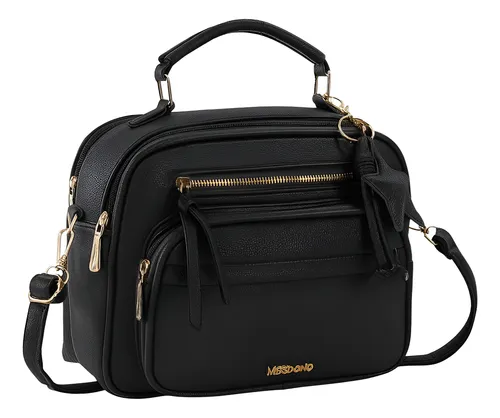 Bolsa Feminina Média Transversal Baú Alça De Ombro Tiracolo
