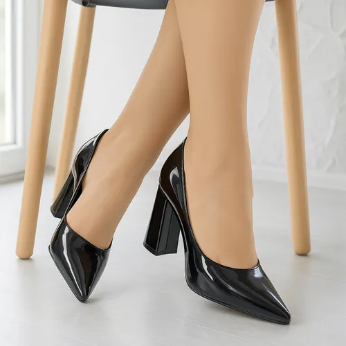 Scarpin Sapato Feminino Salto Alto Grosso Confortável Scapin