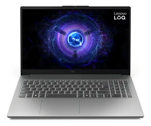 Notebook Gamer Lenovo LOQ-e 15iax9e Intel Core i5-12450hx 16gb 512gb Ssd Rtx 3050 Windows 11 15.6 - 83me0007br Luna Grey