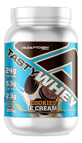 Tasty Whey 3w Gourmet 912g - Adaptogen Sabor Cookies