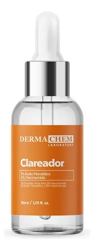 Sérum Facial Clareador Dermachem 30ML Para Todo Tipo de Pele Dia e Noite