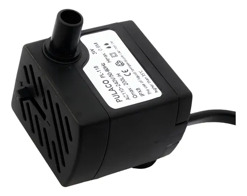 Bomba Submersa Bombinha Fonte Água Aquário 220l/h