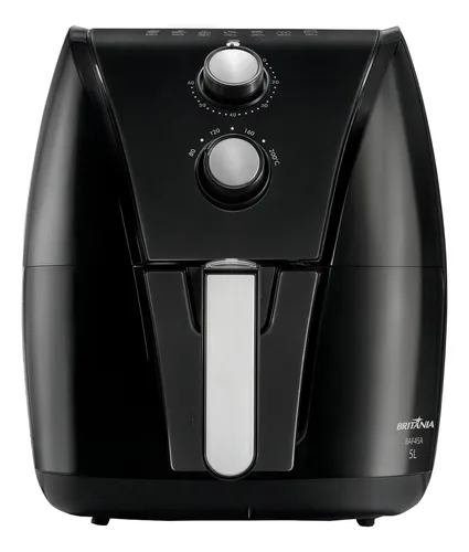 Fritadeira Air Fryer Britânia Baf45a 5l 1500w Cor Preto