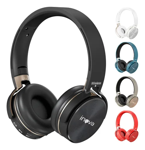 Fone Ouvido Bluetooth Regulável Com Microfone E Redução Ruíd